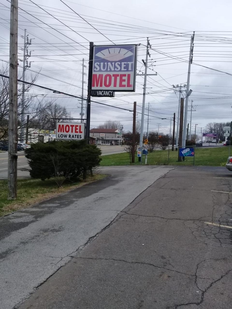 Sunset Motel Knoxville Exterior foto